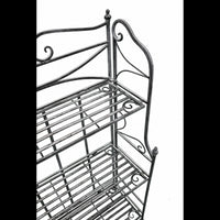 SCAFFALE CLAUDE 3 PIANI BIANCO OSSIDATO