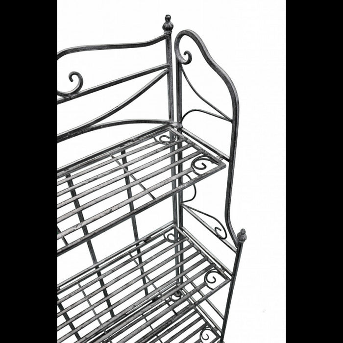 SCAFFALE CLAUDE 3 PIANI BIANCO OSSIDATO