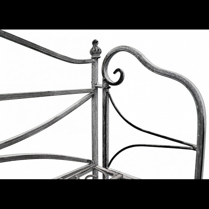 SCAFFALE CLAUDE 3 PIANI BIANCO OSSIDATO