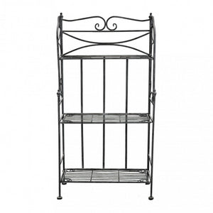 SCAFFALE CLAUDE 3 PIANI BIANCO OSSIDATO