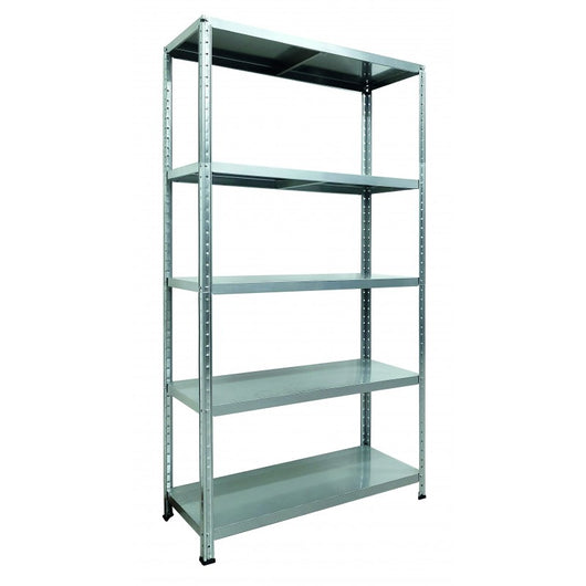 Scaffale Ettore Bulloni Grima in Acciaio Color Lamiera Zincata L 100 X P 40 X H 187 Cm