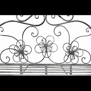 SCAFFALE FLORIANCE 4 PIANI BIANCO OSSIDATO