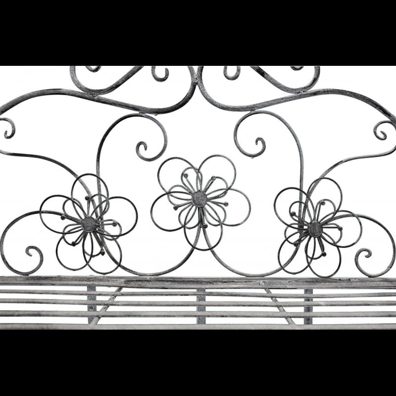 SCAFFALE FLORIANCE 4 PIANI BIANCO OSSIDATO