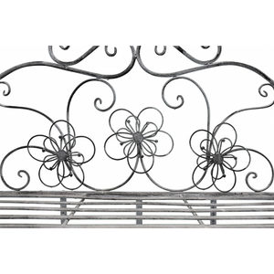 SCAFFALE FLORIANCE 4 PIANI BIANCO OSSIDATO