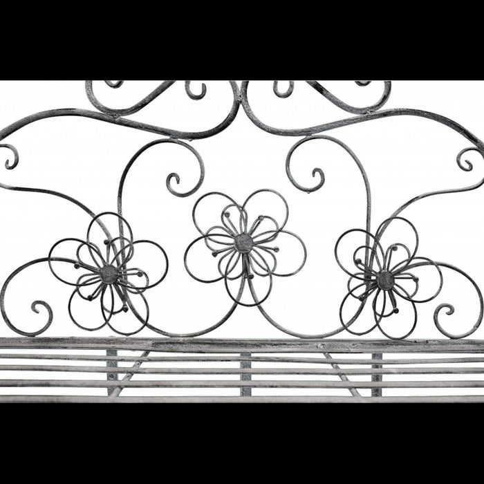 SCAFFALE FLORIANCE 4 PIANI BIANCO OSSIDATO