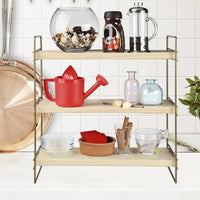 Scaffale Hobby 3 ripiani 40x13x40 bronzo ASZ1572