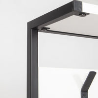 Scaffale ingresso Nomad colore bianco