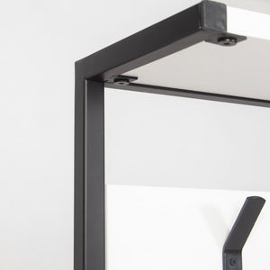 Scaffale ingresso Nomad colore bianco