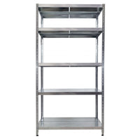 Scaffale Maciste a Incastro 5 Piani Grima Kg 260 L 120 X P 50 X H 234 Cm