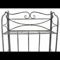 SCAFFALE NOELLE 4 PIANI BIANCO OSSIDATO