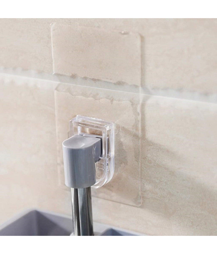 Scaffale Per Wc Bagno Doccia A Parete Organizer Articoli Da Toeletta A 3 Ripiani         