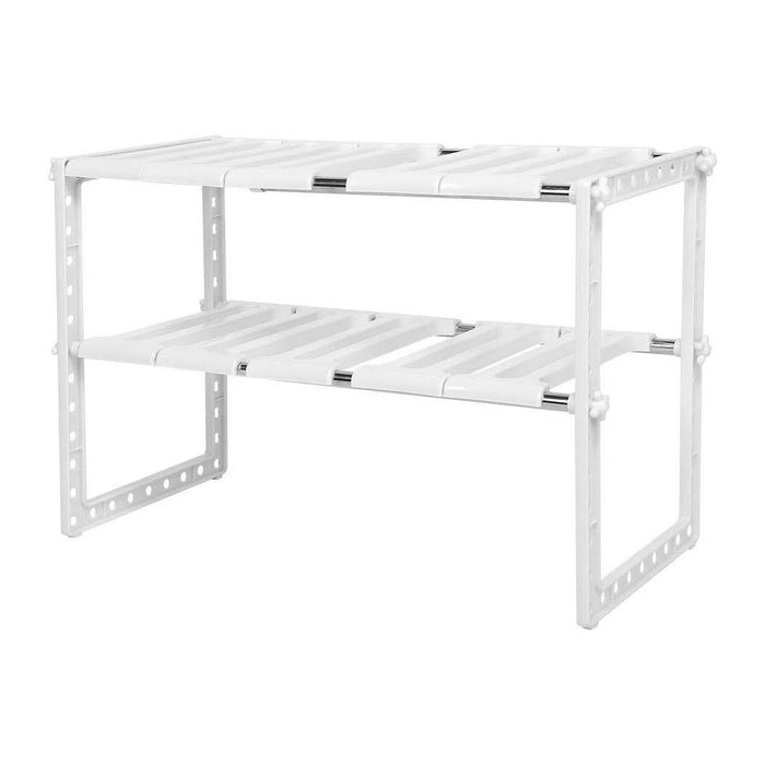 Trade Shop - Scaffale Retrattile Per Utensili Prodotti Da Cucina Mensola Sottolavello Scarico -