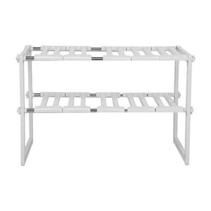 Trade Shop - Scaffale Retrattile Per Utensili Prodotti Da Cucina Mensola Sottolavello Scarico -