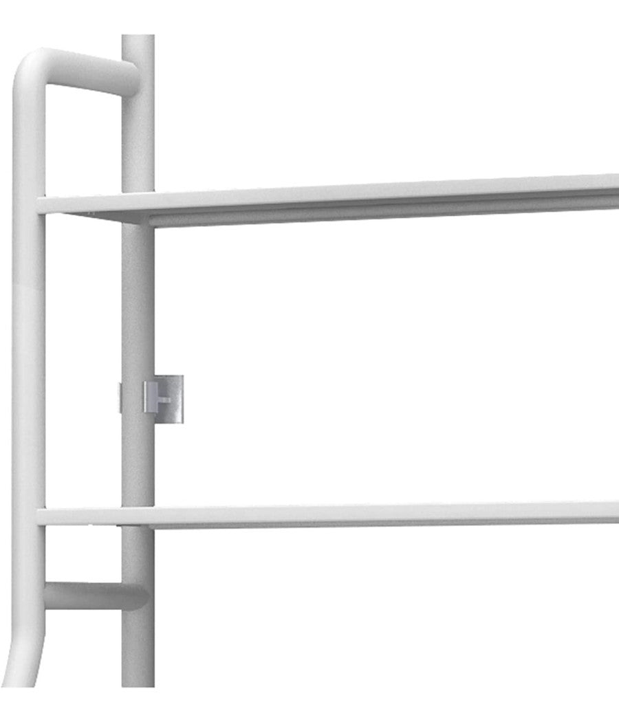 Scaffale Salvaspazio Sopra Lavatrice Mensole Bagno 3 Piani Mobile Lavanderia 69078         