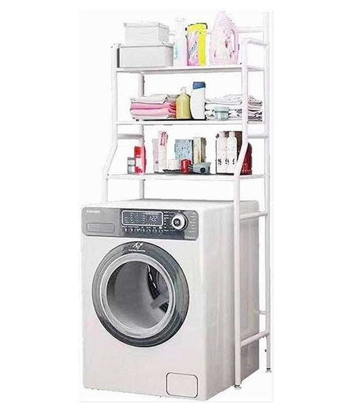 Scaffale Sopra Lavatrice Salvaspazio 3 Mensole Ripiani In Metallo Organizer 59584         