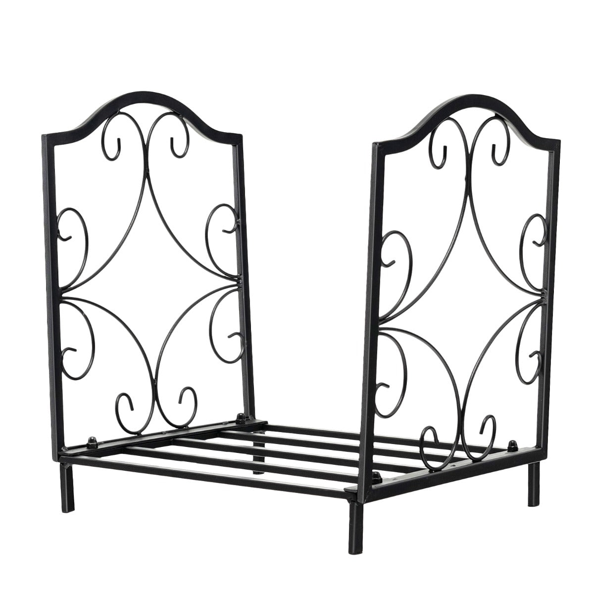 Scaffale per legna da ardere in acciaio per impieghi gravosi per lo stoccaggio del legno-Scaffale per legna