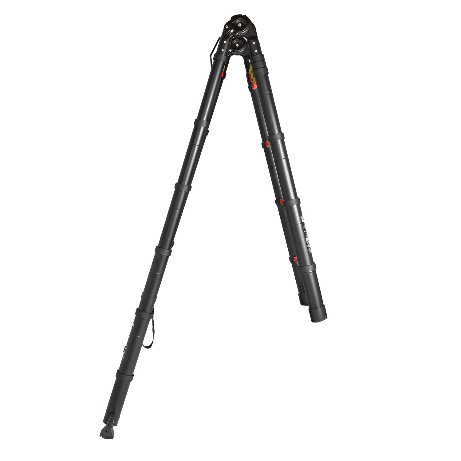 Rig 380 - Scala telescopica multiuso, alluminio con gradini in acciaio, estensione massima 3,8 m, bloccaggio di sicurezza