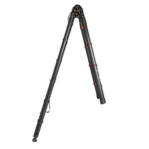 Rig 380 - Scala telescopica multiuso, alluminio con gradini in acciaio, estensione massima 3,8 m, bloccaggio di sicurezza