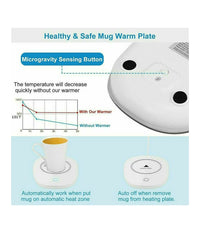 Scalda Tazza Elettrico Bevande Tè Caffè Latte Portatile Calore Casa Ufficio 220v         