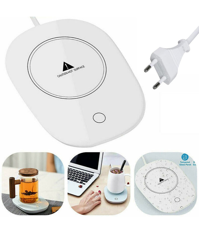 Scalda Tazza Elettrico Bevande Tè Caffè Latte Portatile Calore Casa Ufficio 220v         