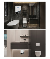 Scaldabagno Boiler Elettrico Caldaia Acqua Calda Istantanea Con Dispaly Touch         