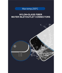 Scaldabagno Boiler Elettrico Caldaia Acqua Calda Istantanea Con Dispaly Touch         