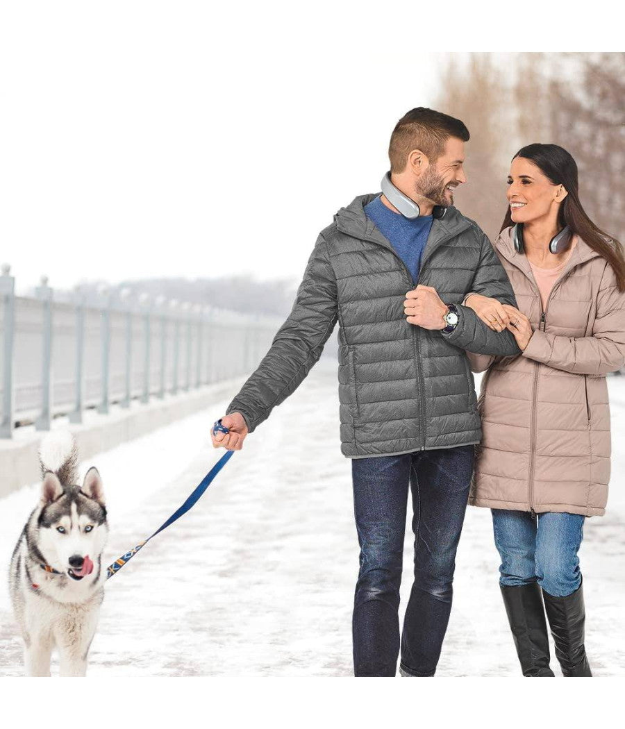 Scaldacollo Scalda Collo Mani Regolabile Portatile Ricaricabile A Batterie Copri         