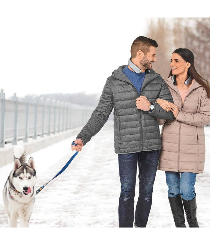 Scaldacollo Scalda Collo Mani Regolabile Portatile Ricaricabile A Batterie Copri         