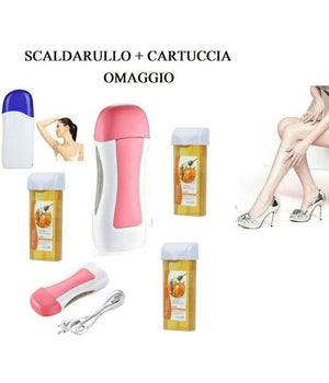 Scaldarullo Scaldacera 40 Watt Manipolo Per Cera + Cartuccia In Omaggio         