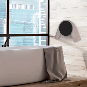 Scaldasalviette elettrico Cuzco 29,5 cm asfalto opaco 70W in ceramica