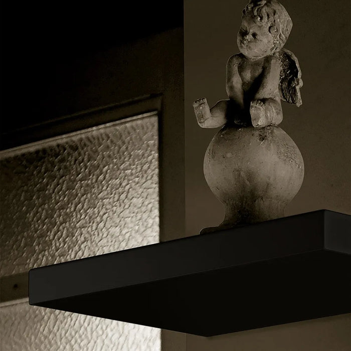 Scaldasalviette elettrico H-Pad 50 cm asfalto lucido 100W in ceramica