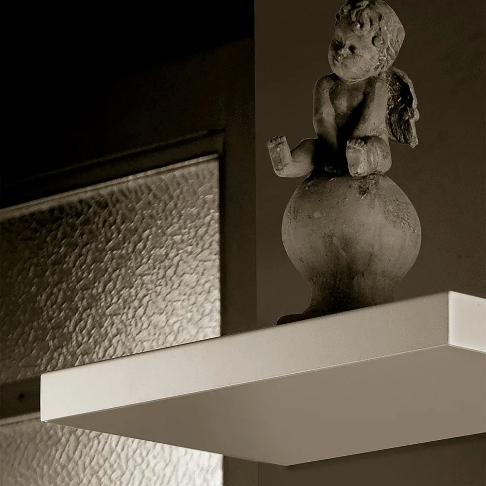 Scaldasalviette elettrico H-Pad 50 cm bianco lucido 100W in ceramica