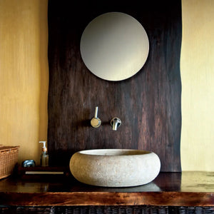 Scaldasalviette elettrico Miros O a specchio 31,5 cm bronzo fumé 70W