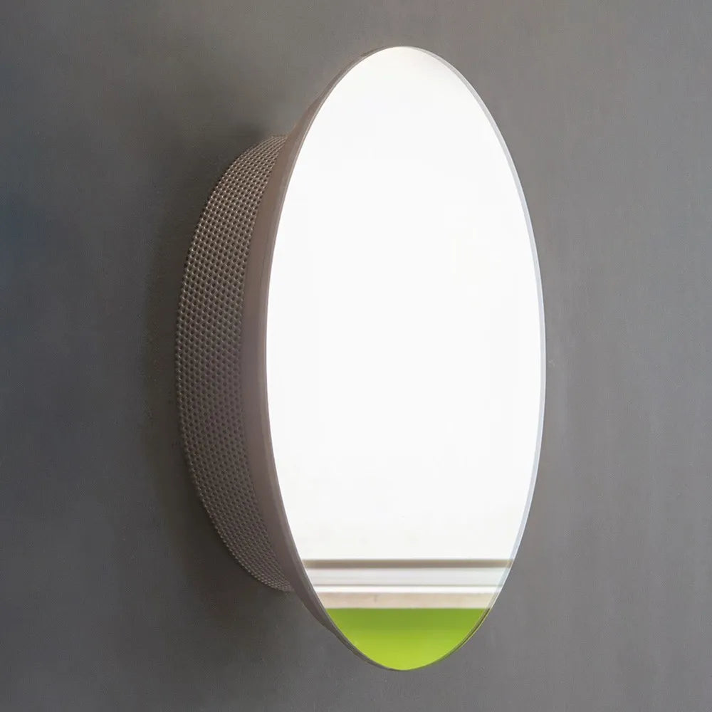 Scaldasalviette elettrico Miros O a specchio 40 cm argento 70W