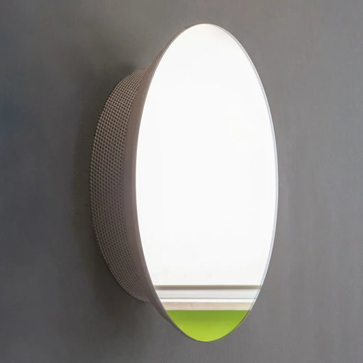 Scaldasalviette elettrico Miros O a specchio 40 cm argento 70W