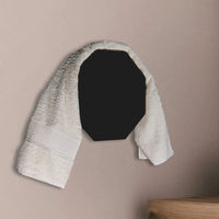 Scaldasalviette elettrico Nazca 29,5 cm asfalto opaco in ceramica 70W