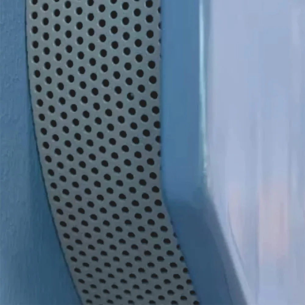 Scaldasalviette elettrico Nazca 29,5 cm azzurro opaco in ceramica 70W