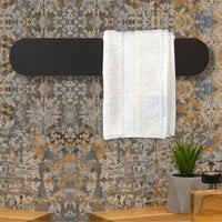 Scaldasalviette elettrico Ness 48 cm asfalto opaco 40W in ceramica