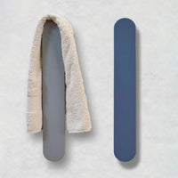 Scaldasalviette elettrico Ness 48 cm azzurro opaco 40W in ceramica