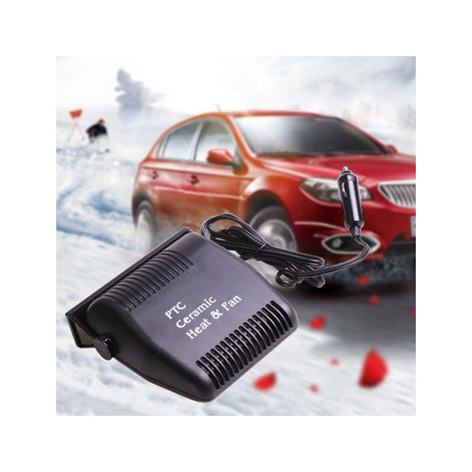 Trade Shop - Scaldino Sbrinatore 12v 150w Riscaldatore Termoventilatore Ventilatore Auto Car -