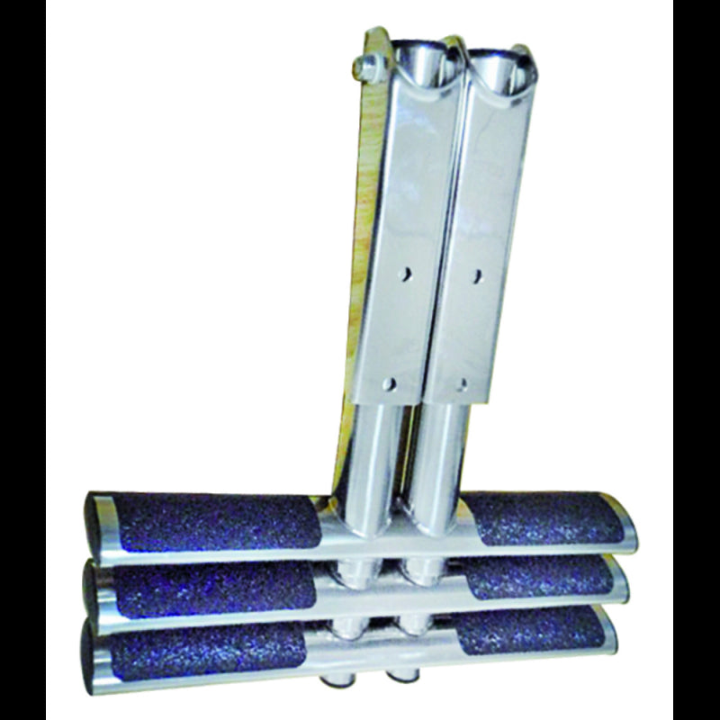 SCALETTA INOX 3 GRADINI MM.390X350