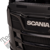 Camion Elettrico Per Bambini  Scania 24V Porte Apribili-Nero