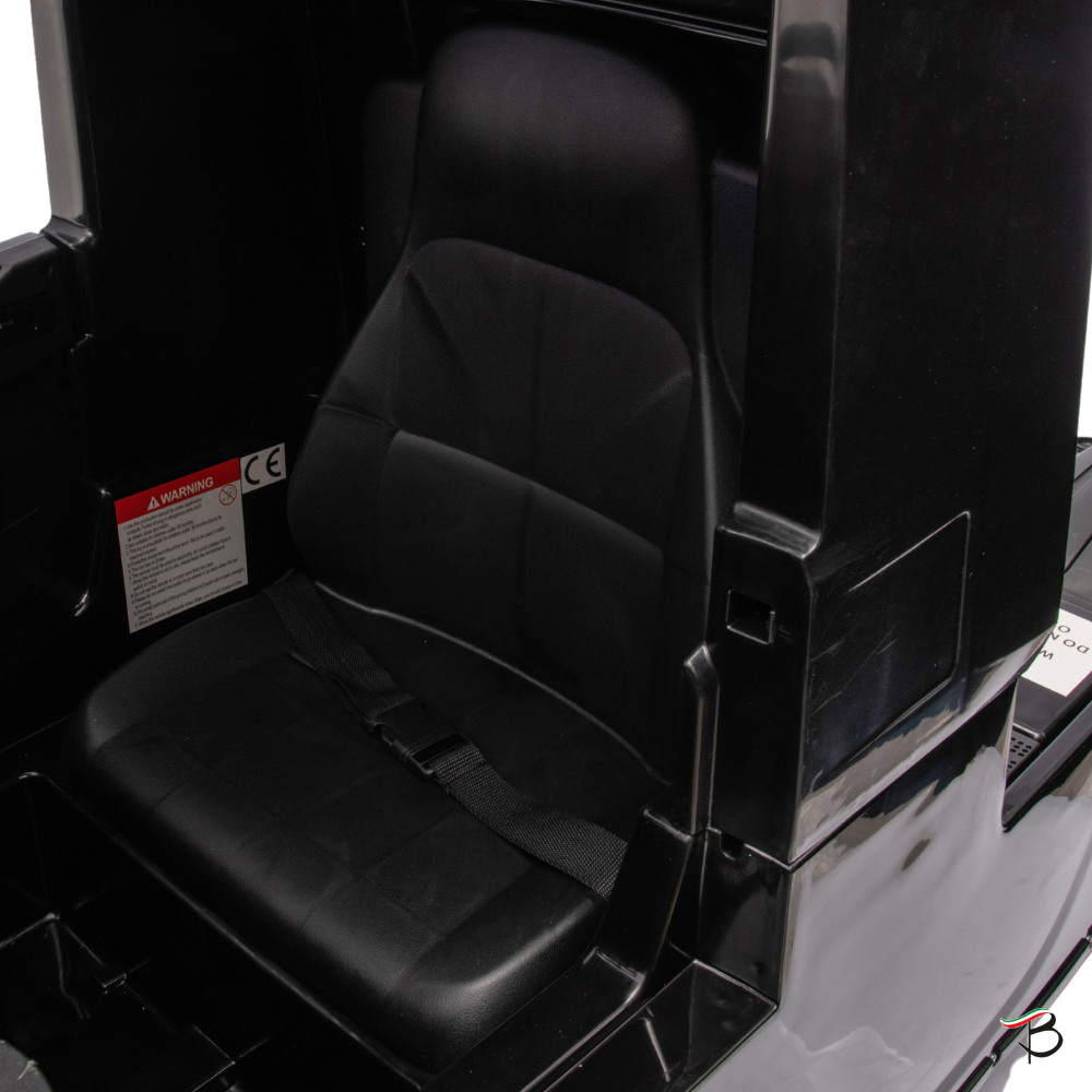 Camion Elettrico Per Bambini  Scania 24V Porte Apribili-Nero