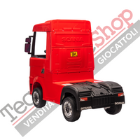 Camion Elettrico Per Bambini  Scania 24V Porte Apribili-Rosso