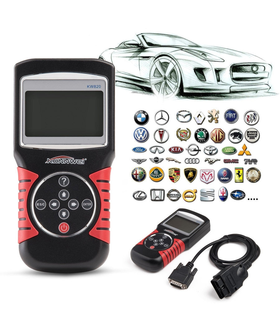 Scanner Diagnosi Eobd Obdii2 Diagnostica Lettore Codici Errore Centralina Auto         