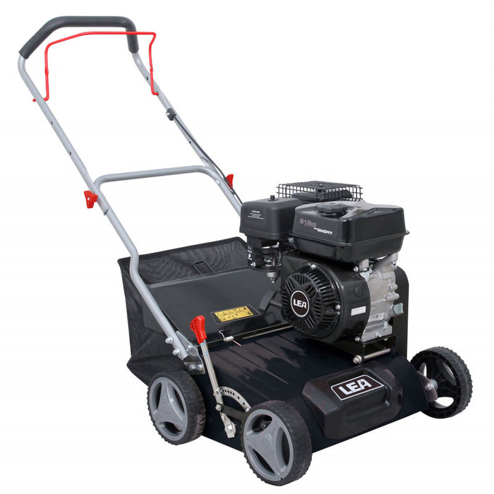 Scarificatore/arieggiatore 2?in?1 a scoppio 212?cc  larghezza lavoro 400?mm, profondità 5?mm a ?15?mm, 18?coltelli  Dunsch