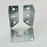 Scarpa d'ancoraggio per fissaggio a muro e ferro di travi in legno da 100x140mm