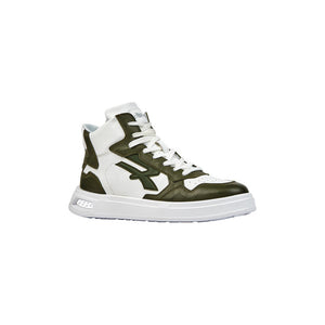 Scarpe alte U-Power Urban Exa n.41 – pelle bianca e microfibra verde Infinergy® antiscivolo – U-Power