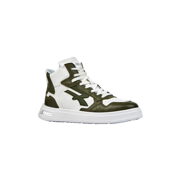 Scarpe alte U-Power Urban Exa n.43 – pelle bianca e microfibra verde Infinergy® antiscivolo – U-Power