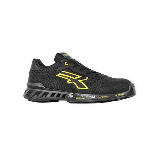 Scarpe Frank Nero/Giallo Basse 39 S1P Upower